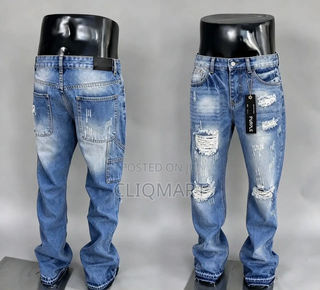Premium Archival & Studded Distressed Turkish Denim Jeans Collection