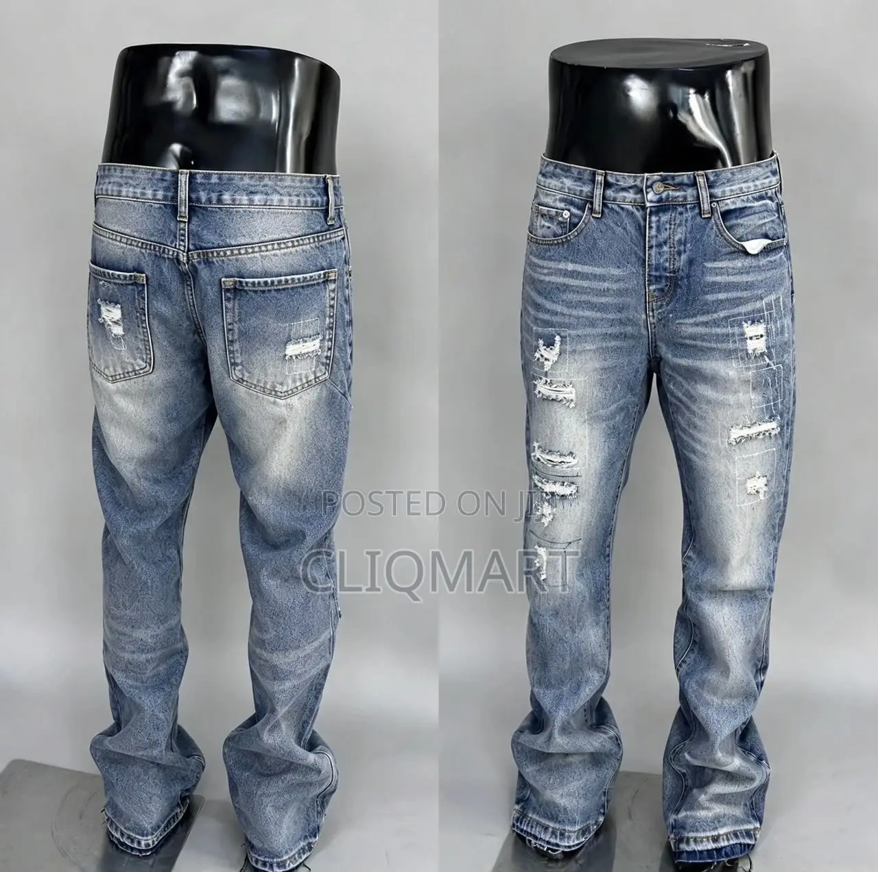 Premium Archival & Studded Distressed Turkish Denim Jeans Collection