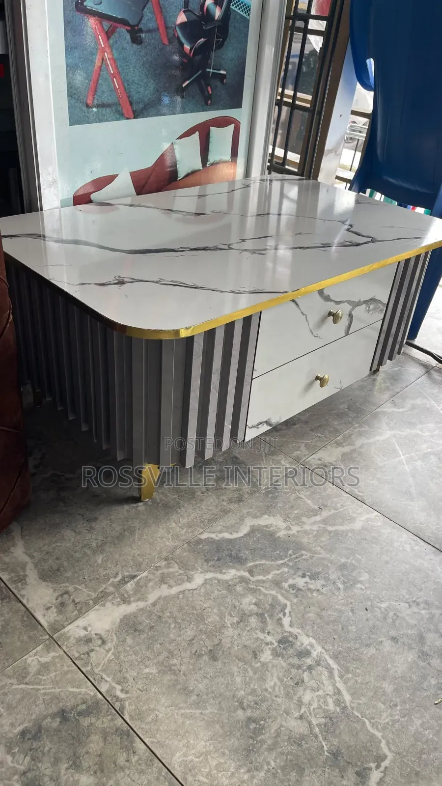 Modern Luxury Coffee Table / Center Table – Elegant Living Room