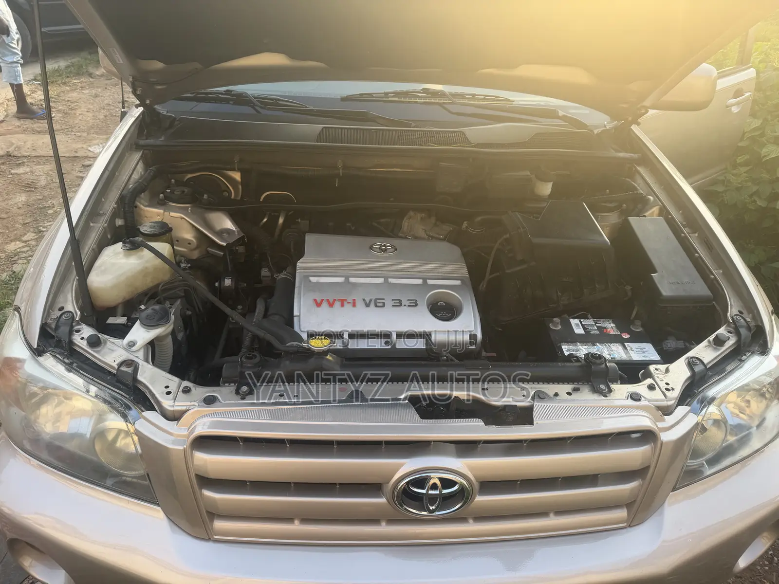 Toyota Highlander V6 2007 Gold