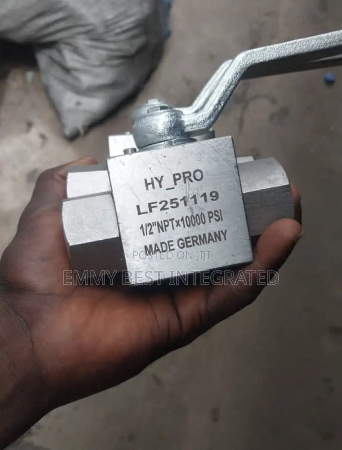 1/2" NPT X 10000 PSI High-Pressure Hydraulic Ball Valve