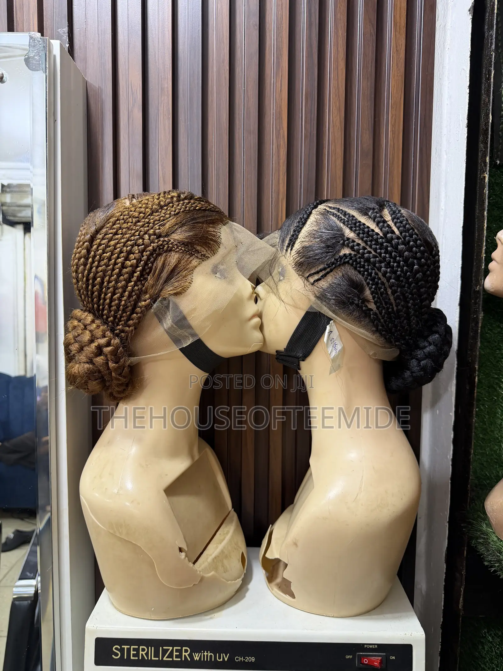 Ghana Weaving / Braided Comfy Wig for Women