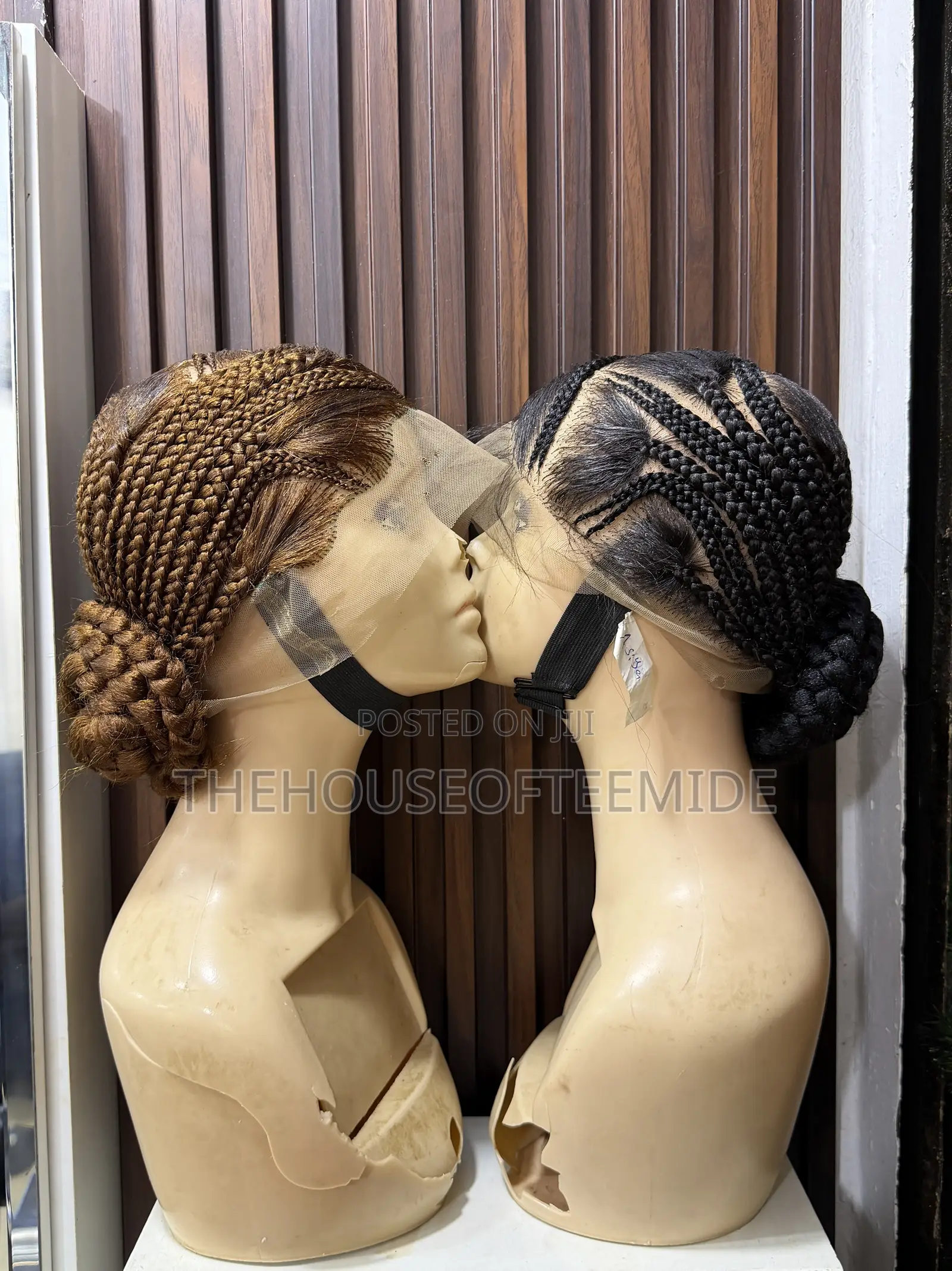 Ghana Weaving / Braided Comfy Wig for Women