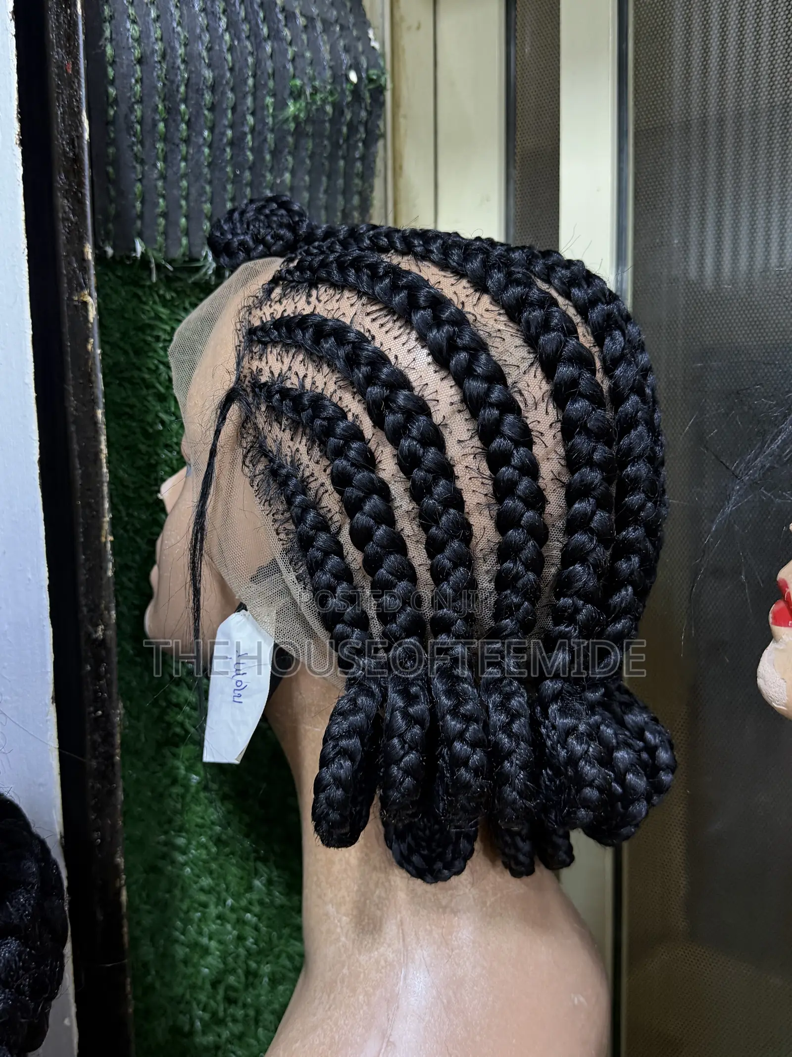 Ghana Weaving / Braided Comfy Wig for Women
