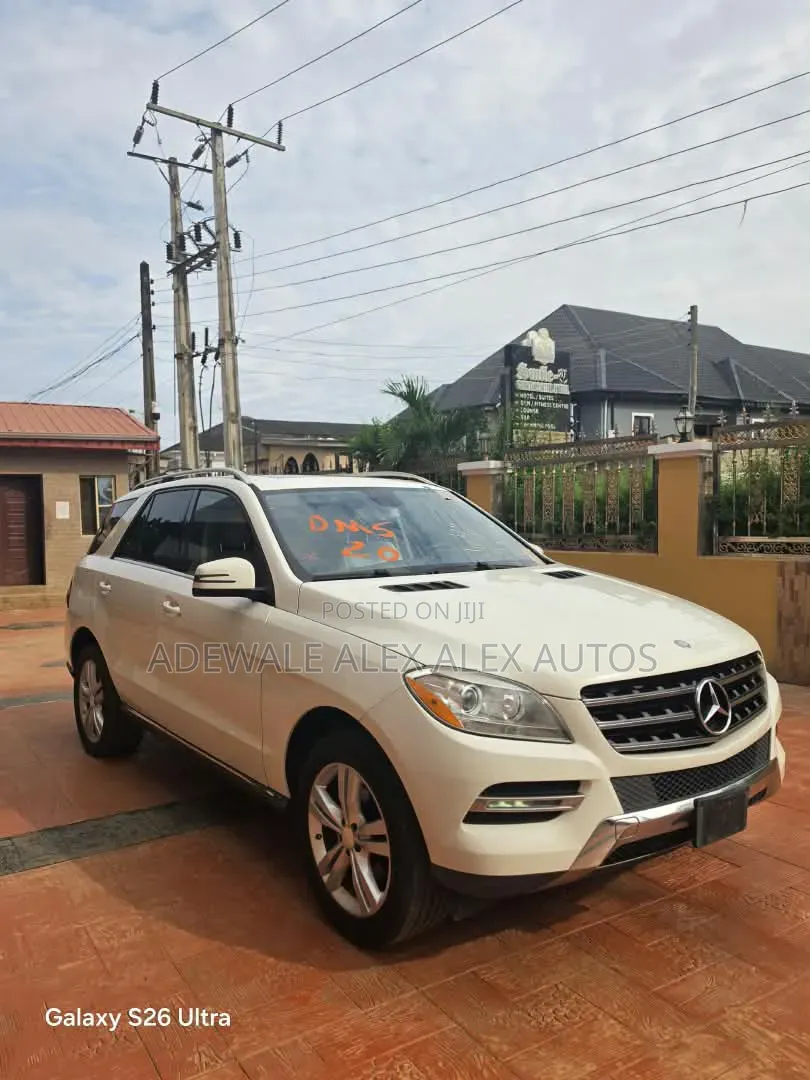 Mercedes-Benz M Class 2013 White
