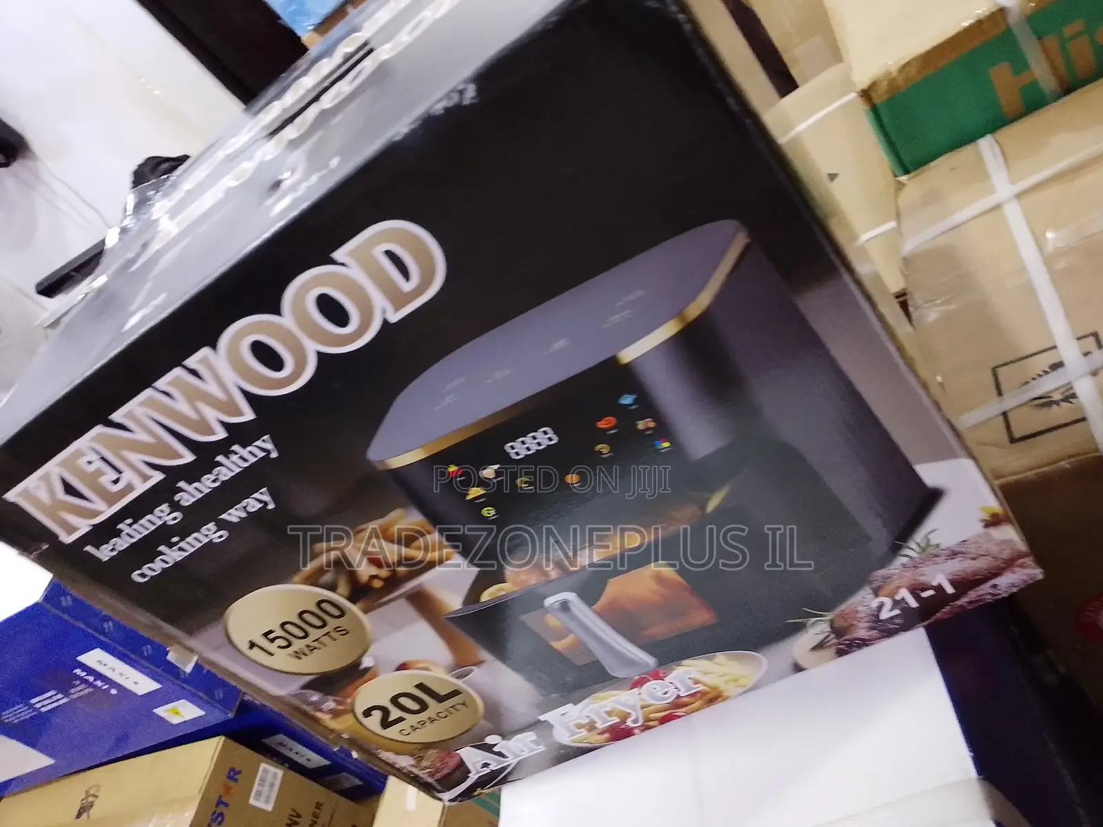 Upgrade Your Kitchen With Kenwood 15000W Air Fryer 20L