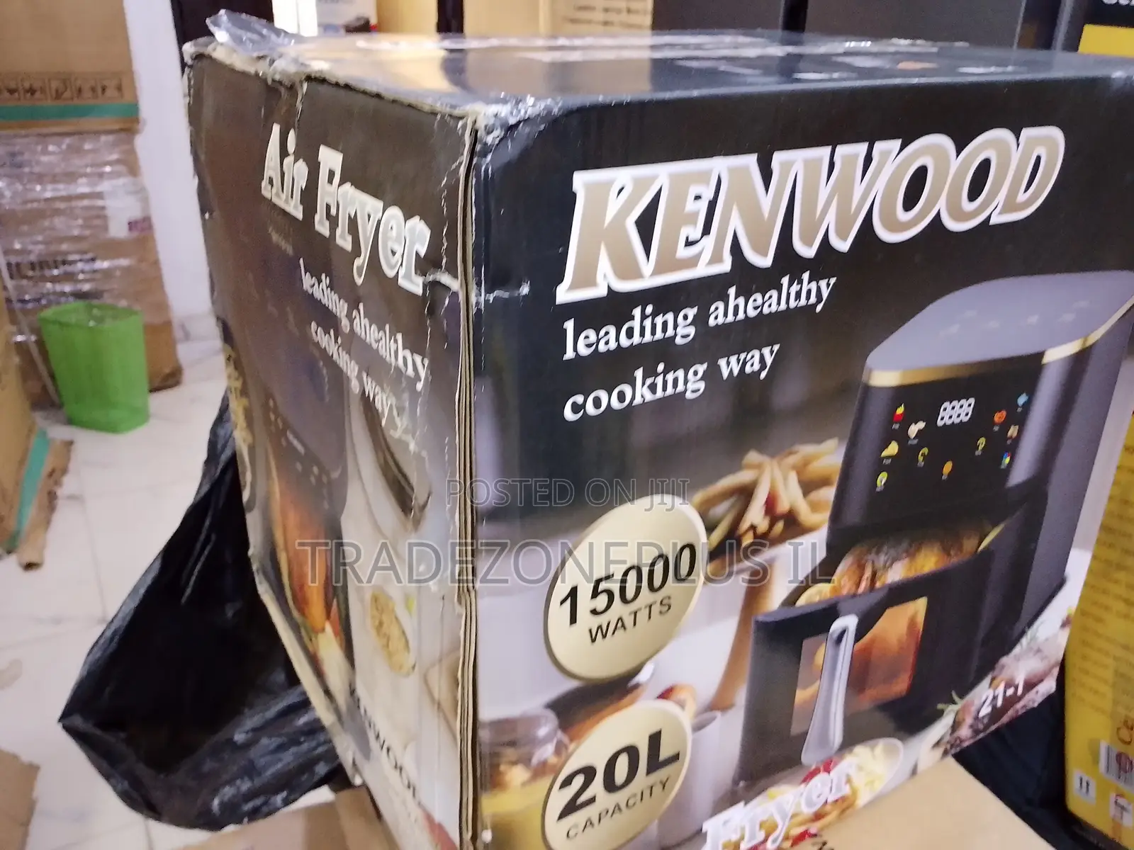 Upgrade Your Kitchen With Kenwood 15000W Air Fryer 20L