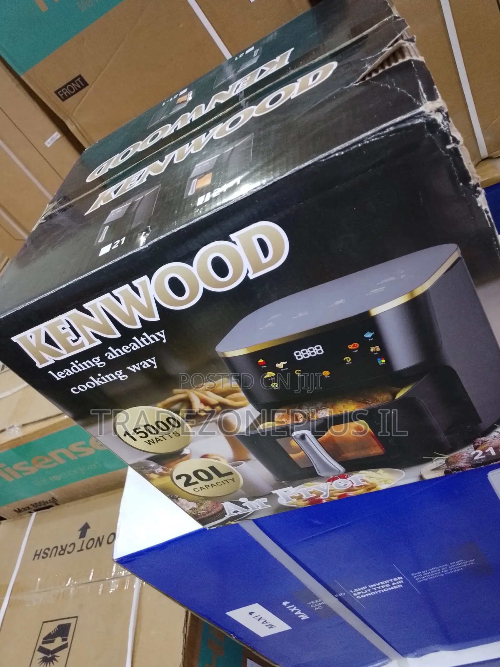 Contemporary Kenwood Air Fryer 15000W 20L for Modern Homes
