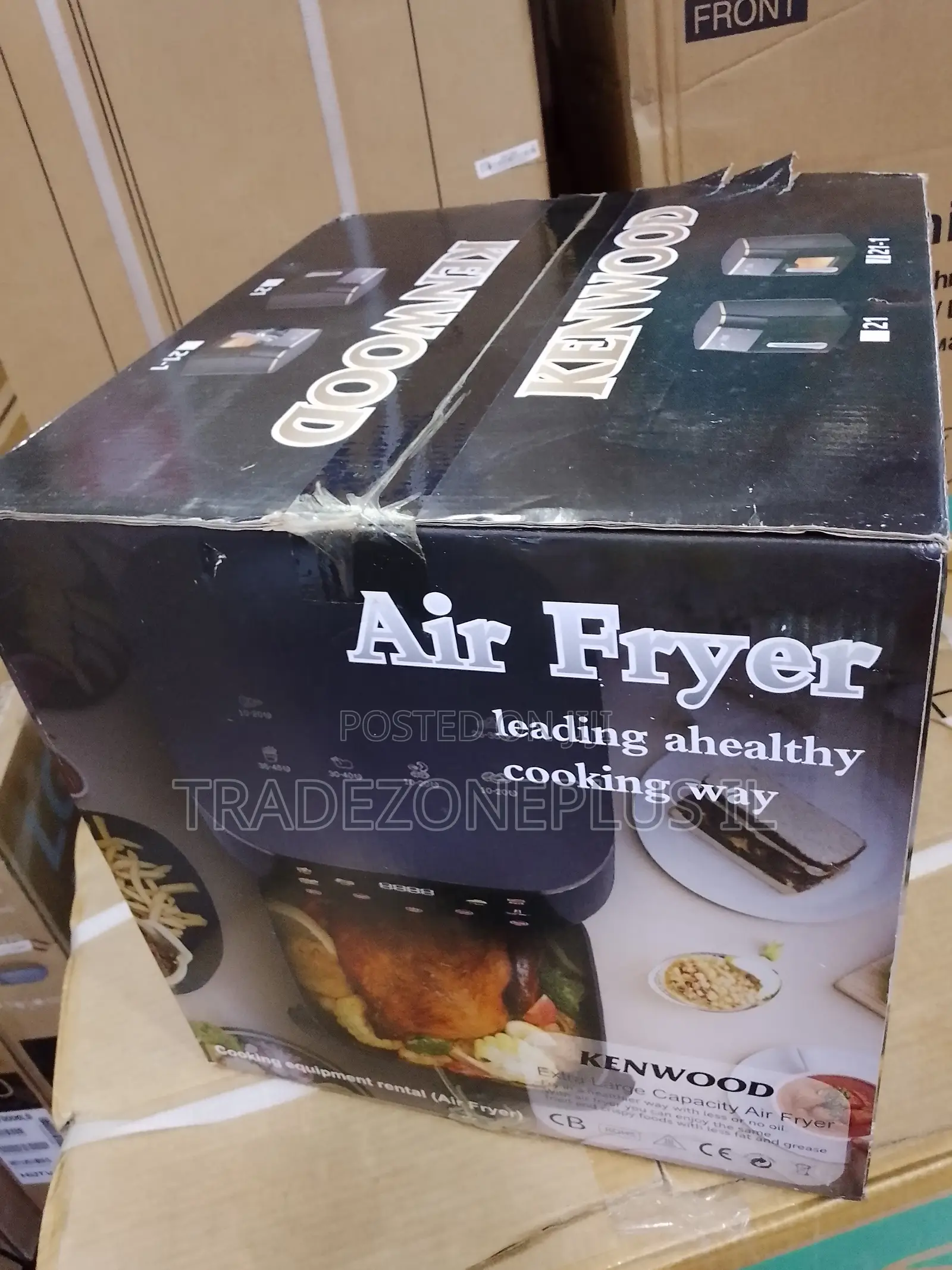 Convenient Home Cooking Kenwood Air Fryer 20L 15000W