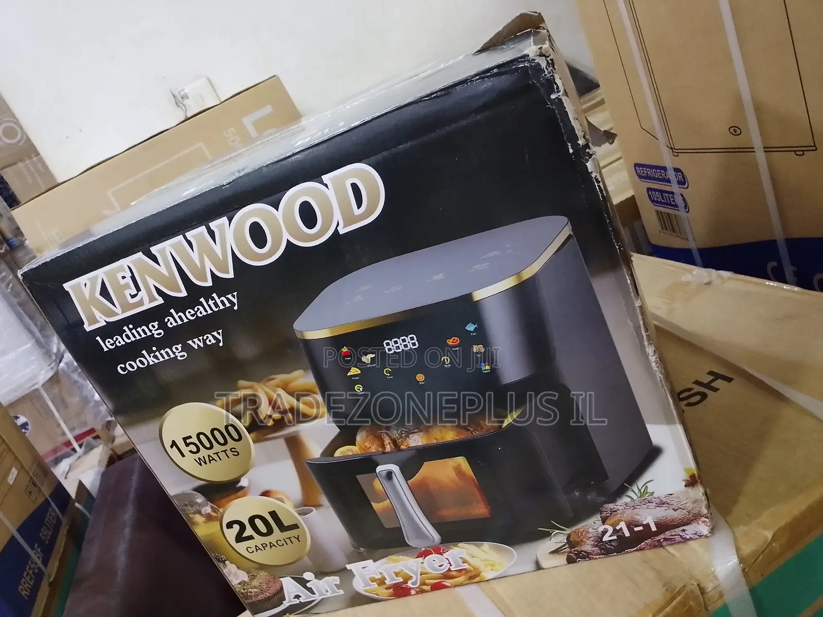 Modern Family Meals With Kenwood Air Fryer 15000W 20L