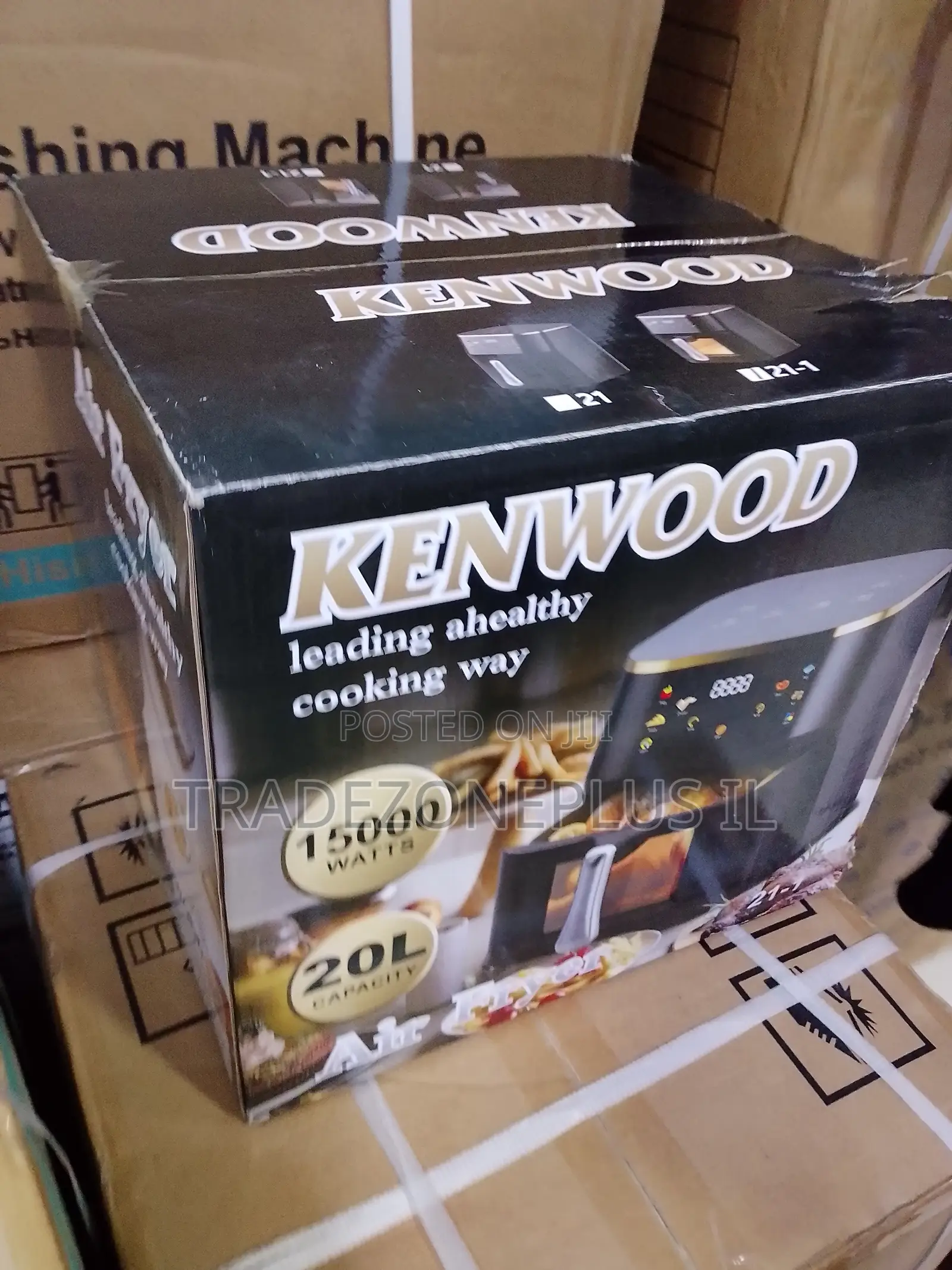 Excellent Kitchen Addition Kenwood Air Fryer 20L 15000W