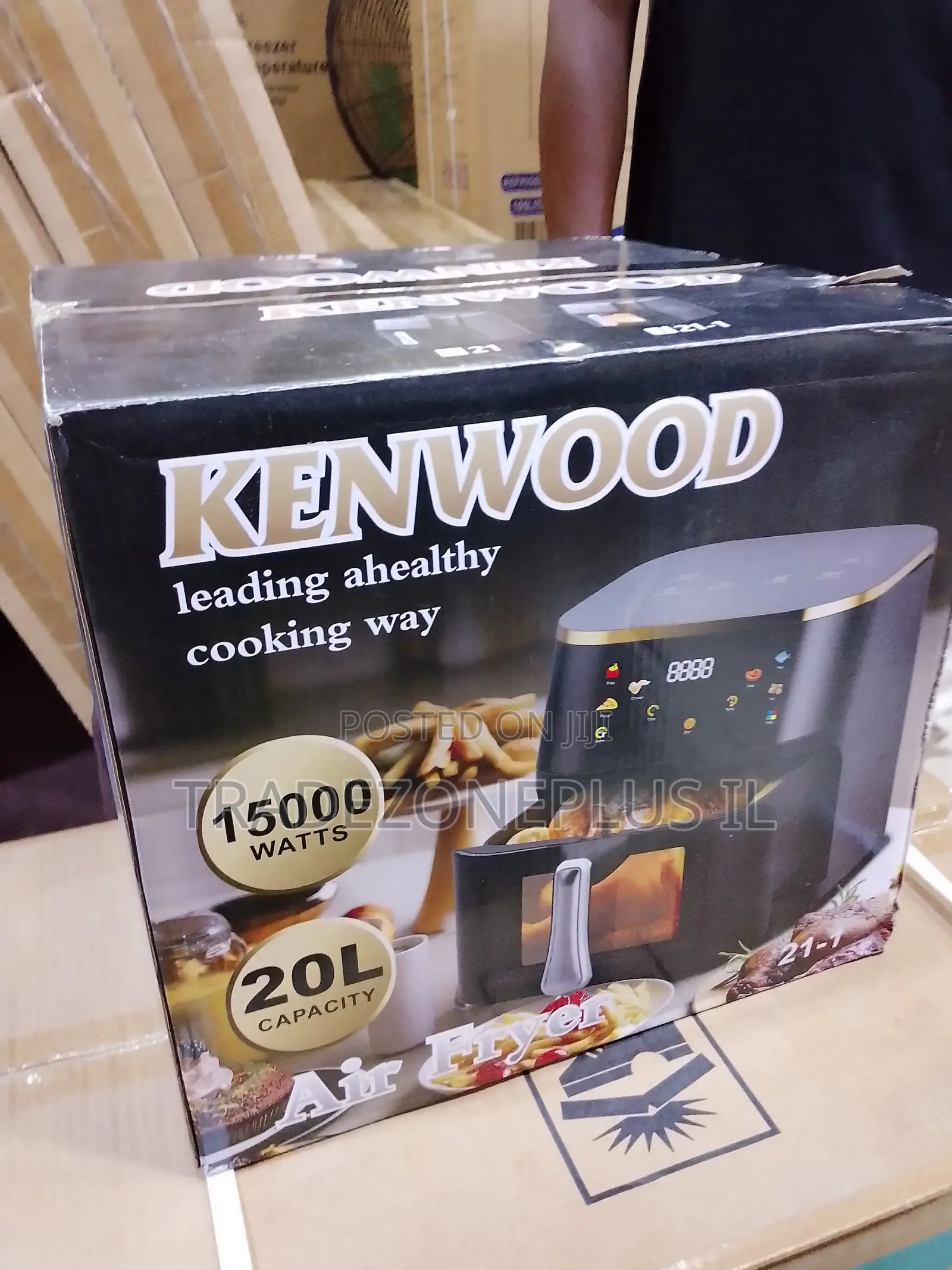 Cooking Convenience Kenwood Air Fryer 15000W 20L