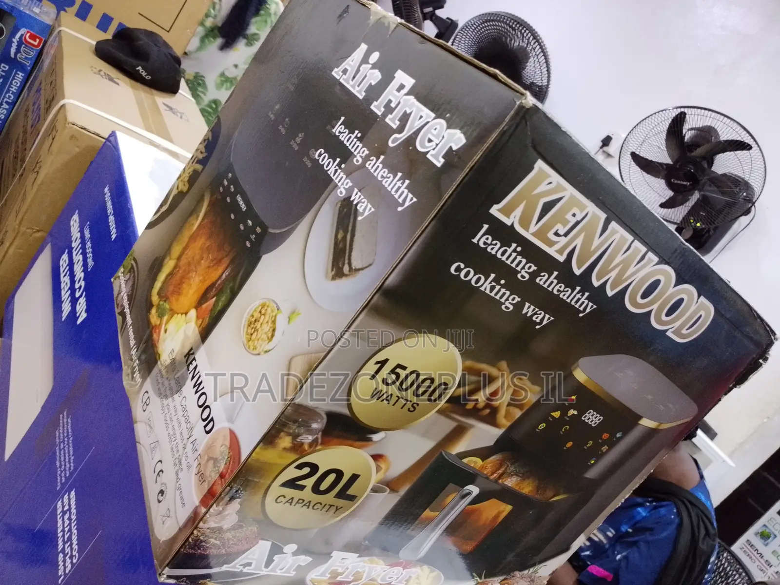 Cooking Convenience Kenwood Air Fryer 15000W 20L