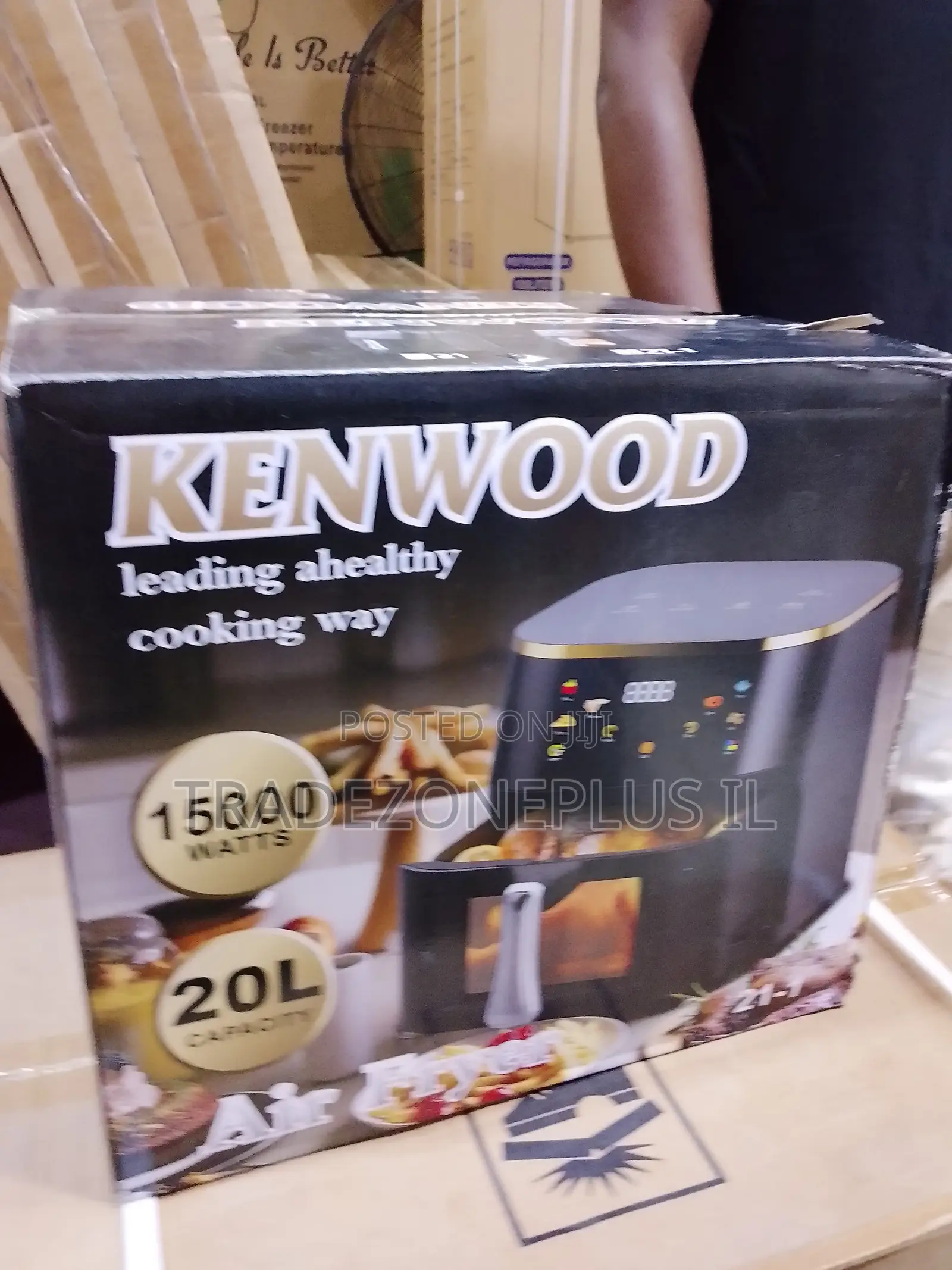 Explore Better Meal Preparation With Kenwood Air Fryer 20L