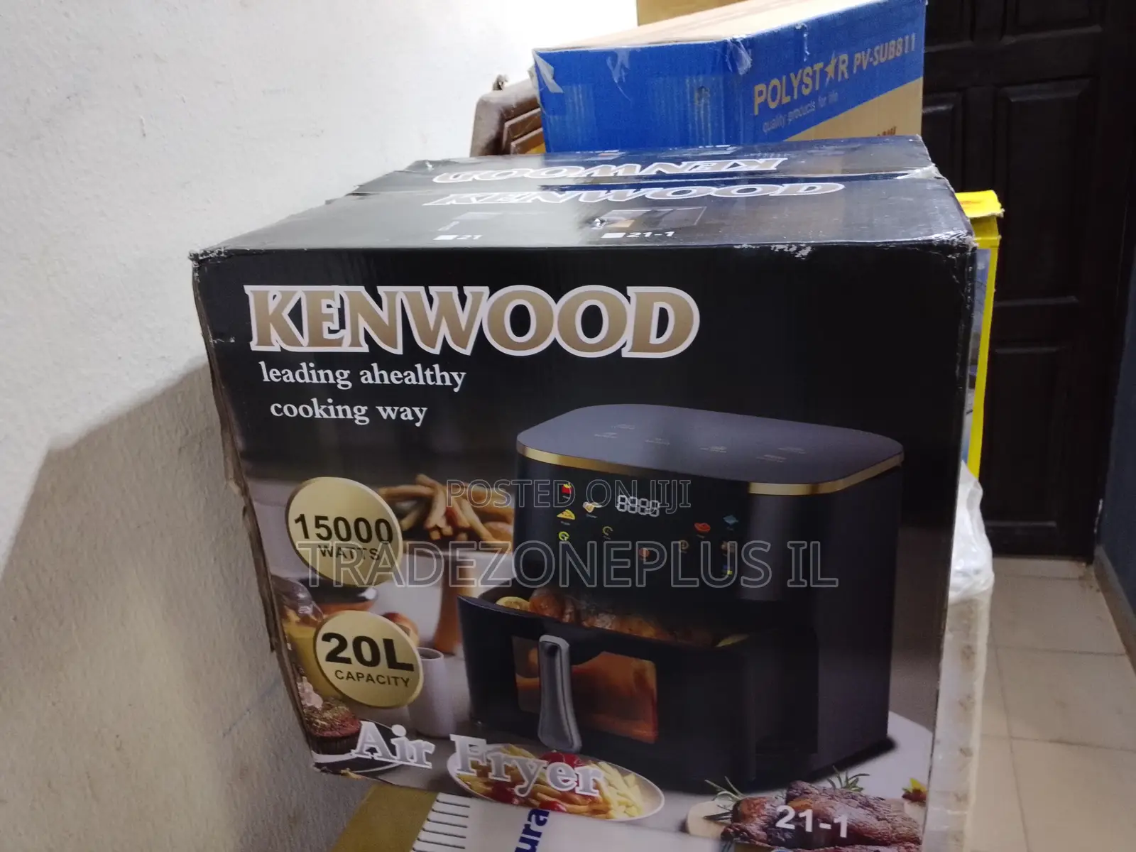 Your Kitchen Deserves Kenwood Air Fryer 15000W 20L
