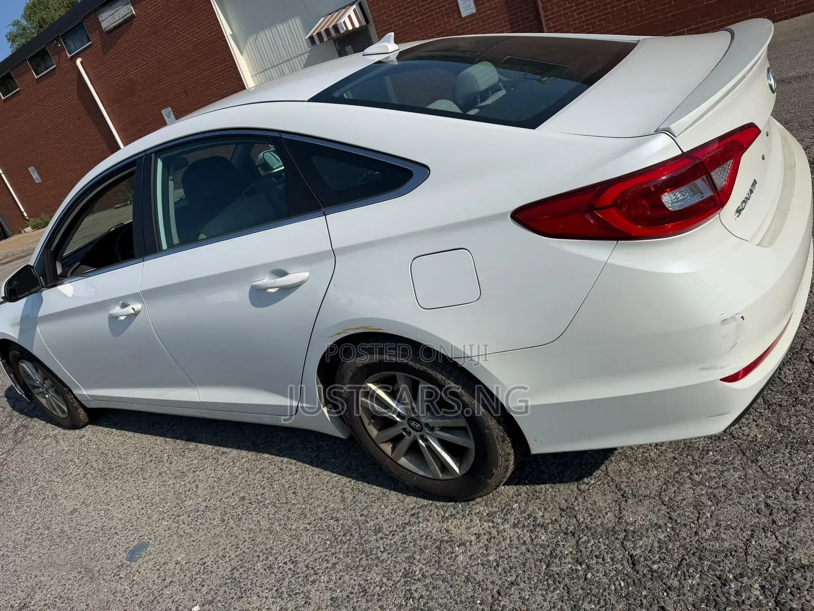 Hyundai Sonata 2015 White