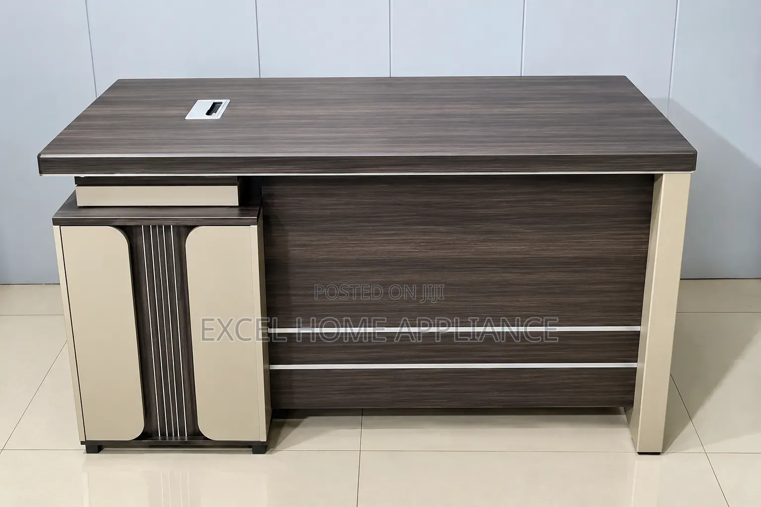 1.2 Meter Modern Executive Office Desk With Storage Cabinet