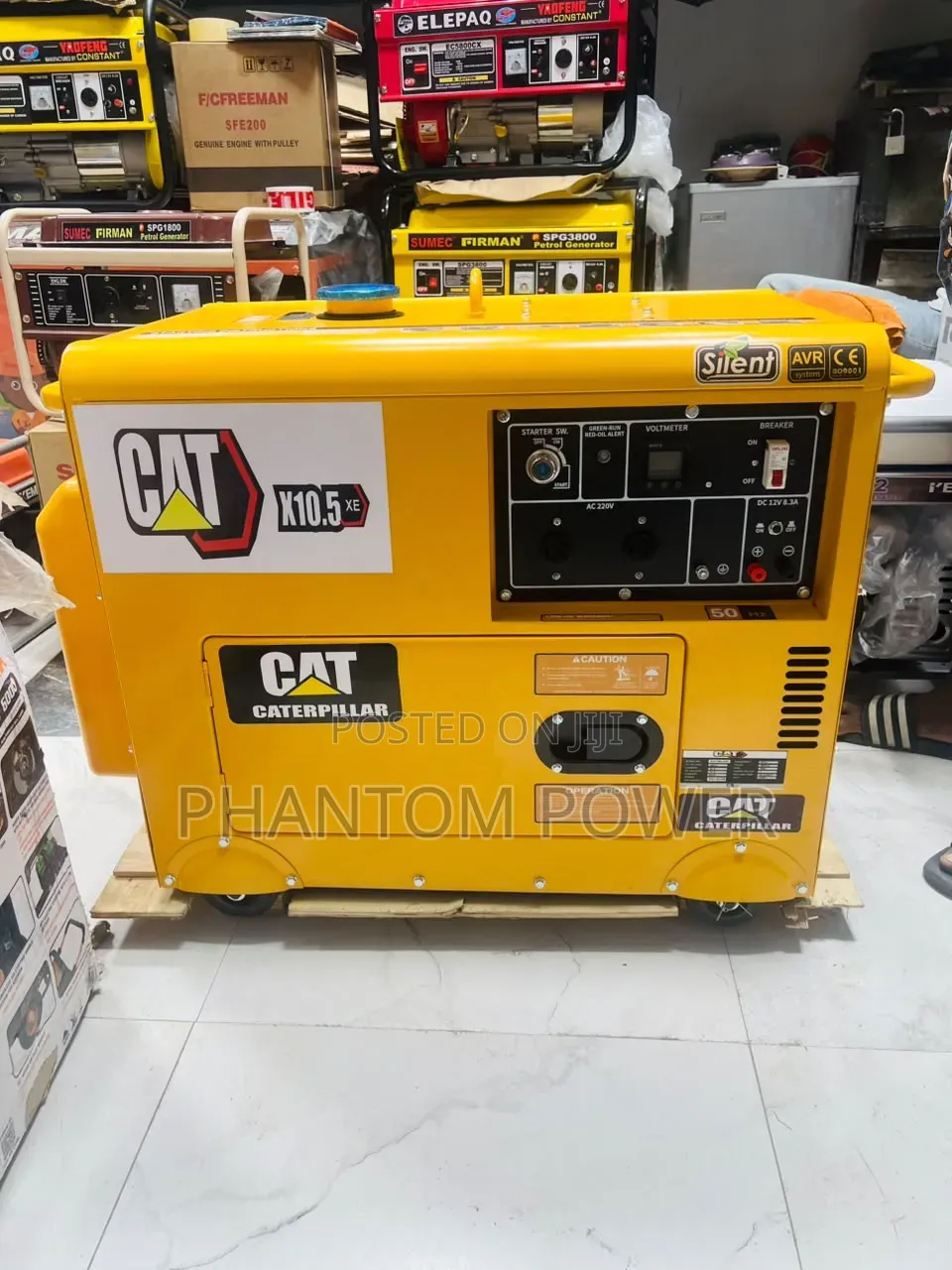 High Quality CAT Mantrac 10kva Diesel Generator in Stock [Soundproof]
