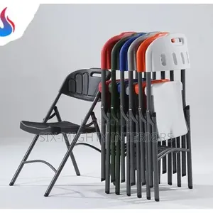 Foldable Mobile Plastic Chair (Heavy Duty)