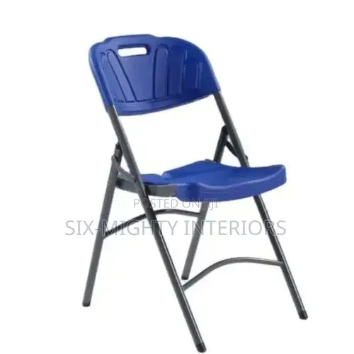 Foldable Mobile Plastic Chair (Heavy Duty)
