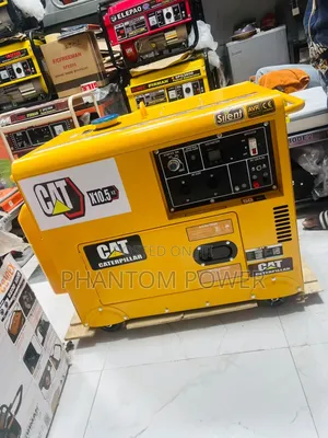 100% Copper Caterpillar CAT 10kva Capacity Diesel Generator With Key •