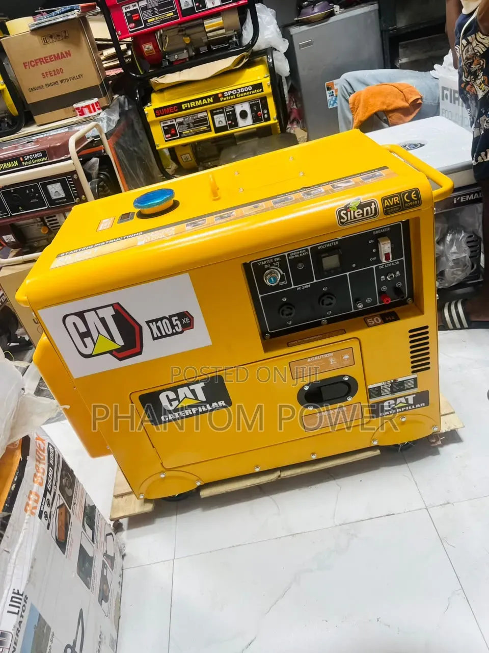 New CAT 10kva Copper Coil Diesel Generator With Caterpillar Engine