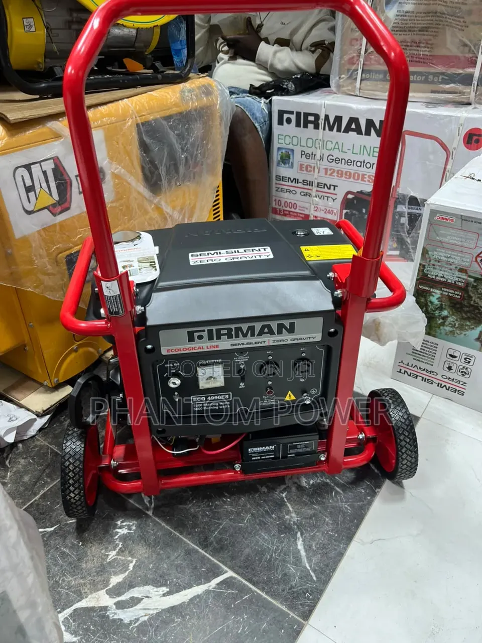 High Quality Firman ECO4990ES 5.5kva [5000 Watts] Petrol Generator Set