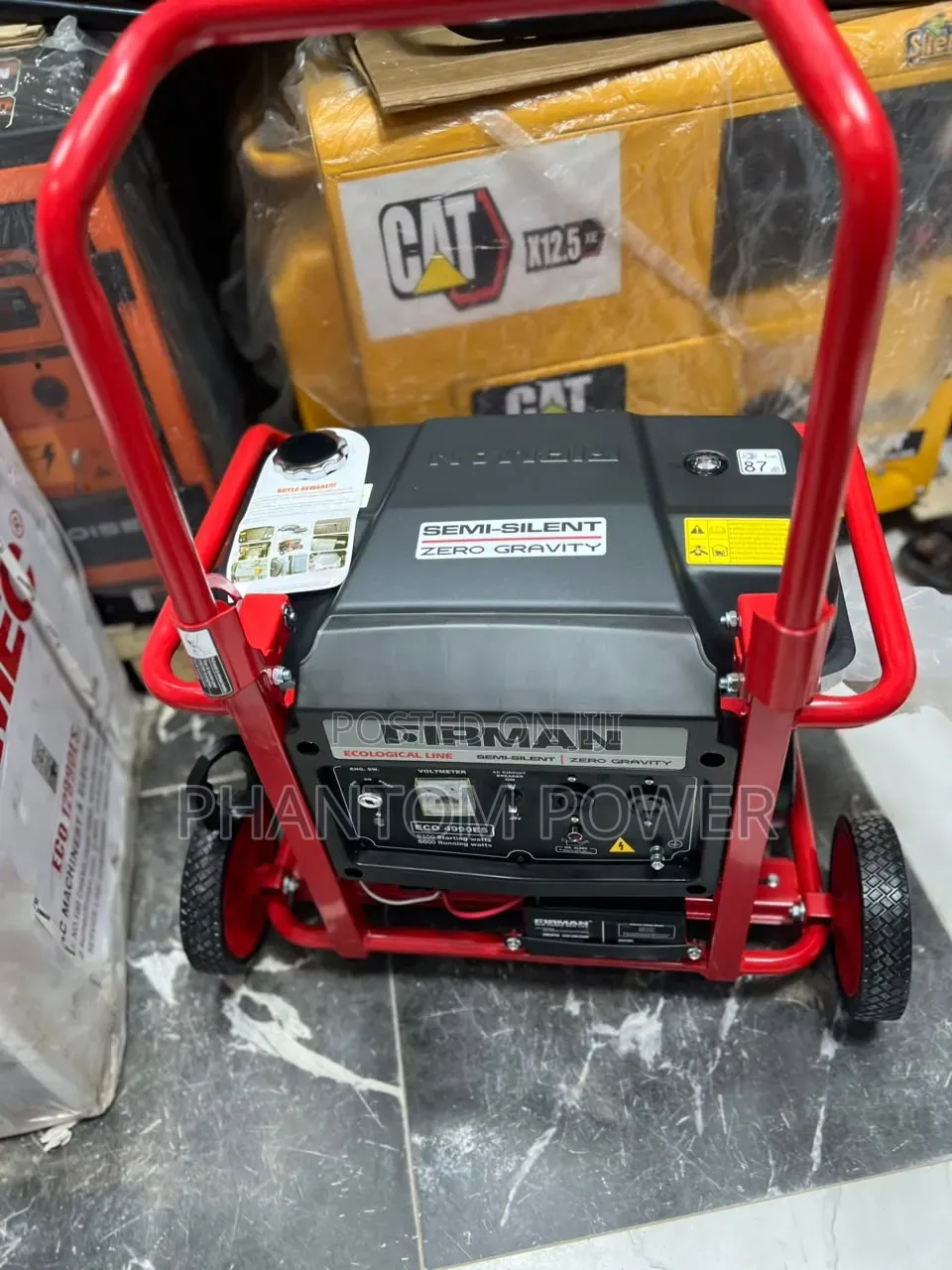 FIRMAN 5/5.5kva ECO Series Petrol Generator With Low Fuel