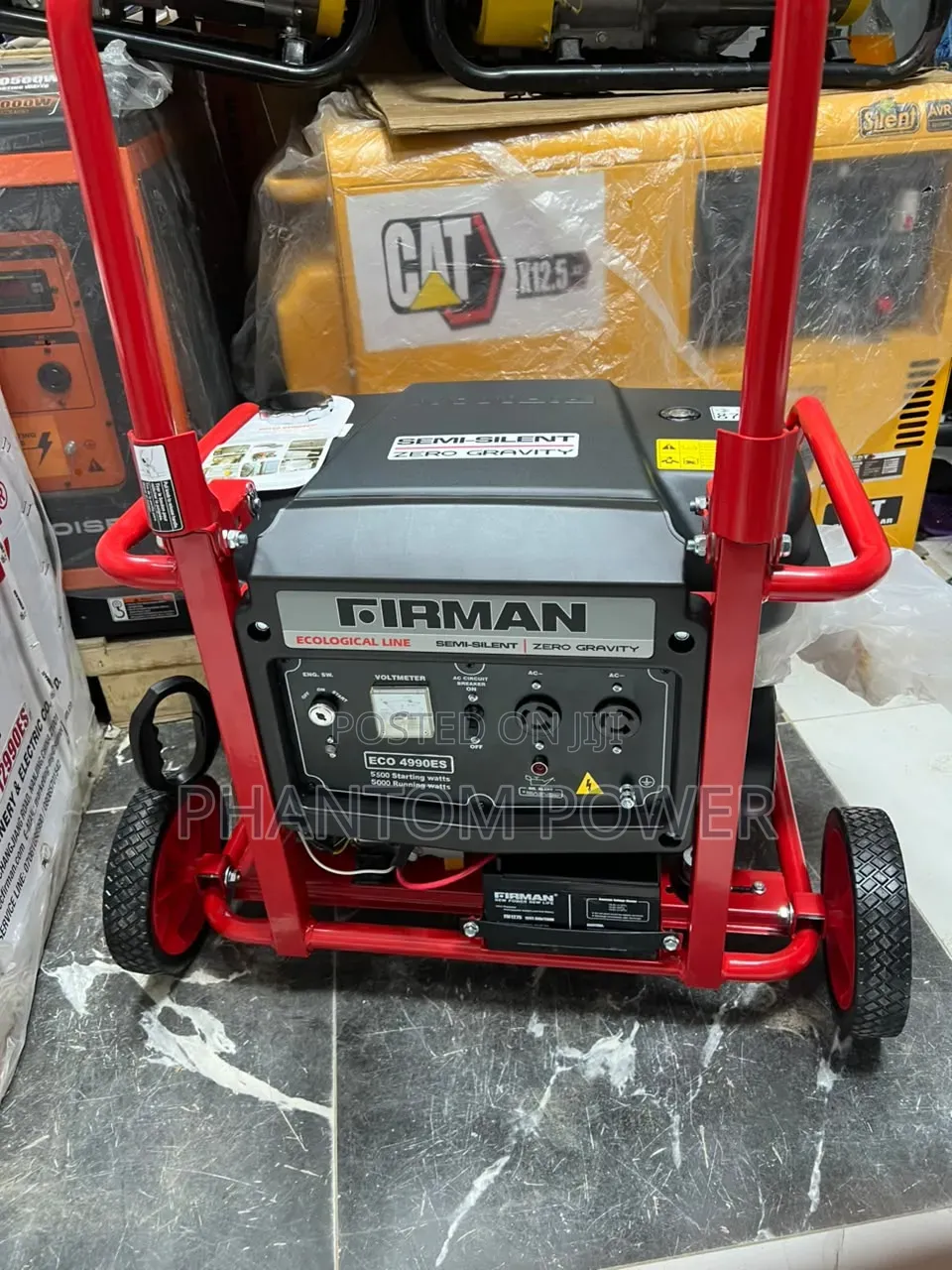 FIRMAN 5/5.5kva ECO Series Petrol Generator With Low Fuel