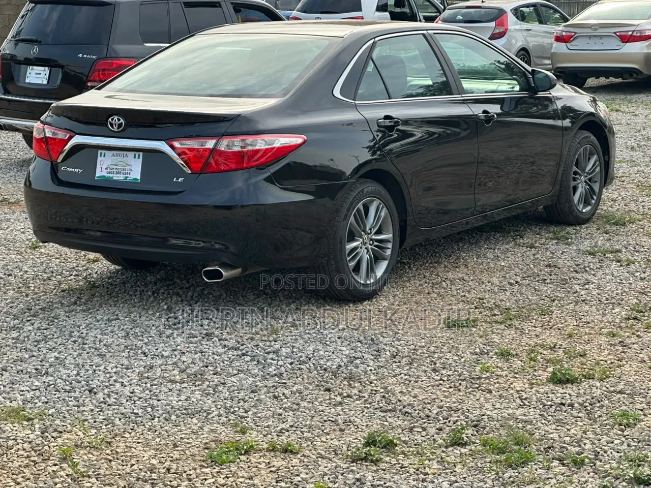 Toyota Camry LE 4dr Sedan (2.5L 4cyl 6A) 2015 Black