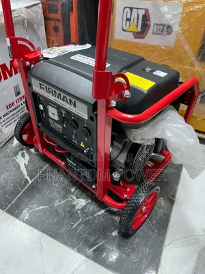 Firman 5.5kva 100% Copper Coil >Black and Red Frame & 1 Year Warranty<