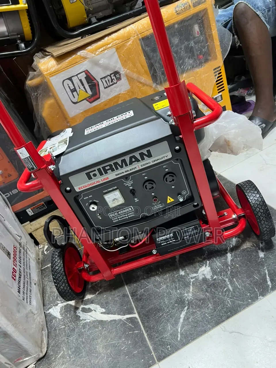 High Quality Firman ECO4990ES 5kva Petrol Generator for Home/Office