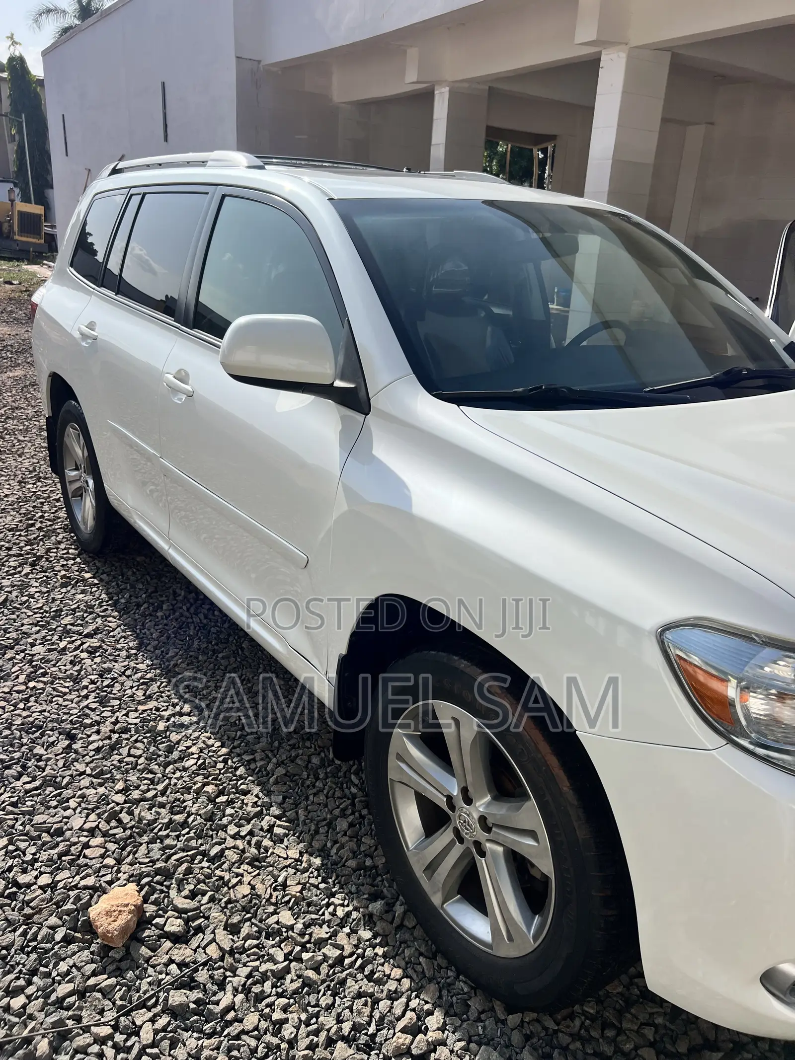 Toyota Highlander Sport 2009 White