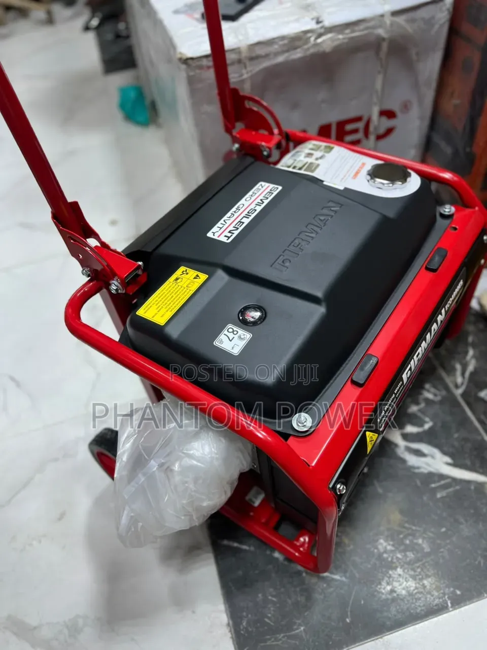 Original Firman ECO4990ES 5.5kva Petrol Generator With Engrave on Tank
