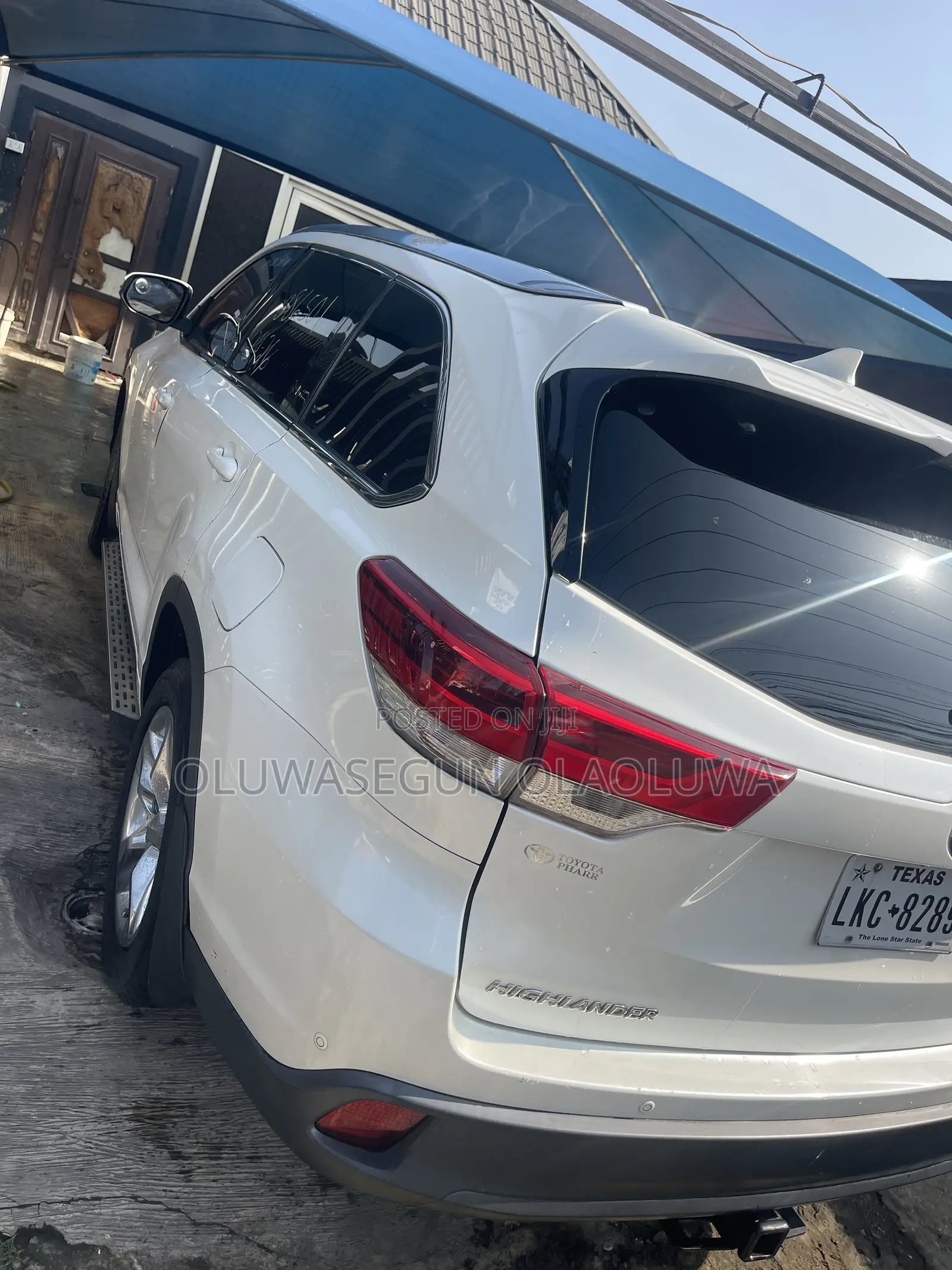 Toyota Highlander Limited 4dr SUV AWD (3.5L 6cyl 6A) 2015 White