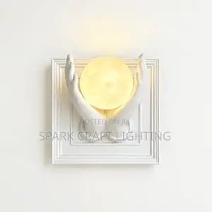 Luxury Artistic LED Wall Light | Wall Lamps – Black & Gold
