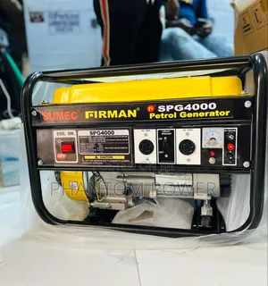 High Quality Sumec Firman SPG4000 4.5kva Manual Start Petrol Generator
