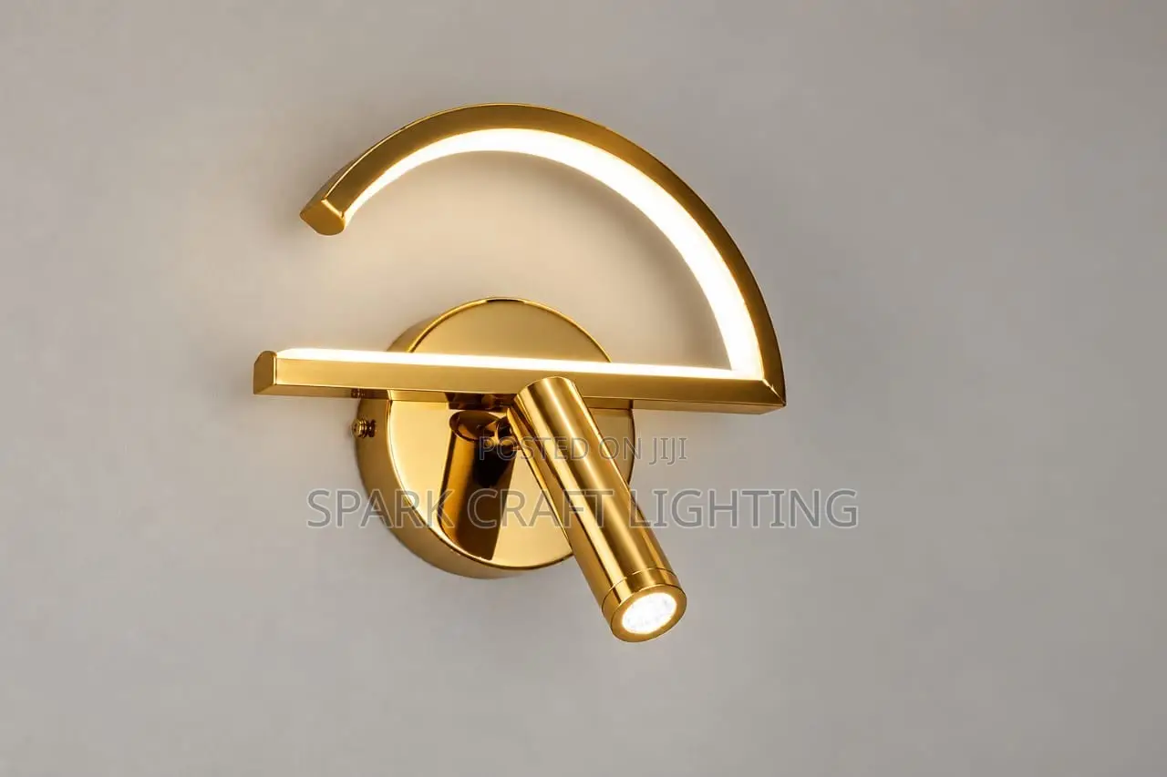 Modern LED Wall Light With Reading Spotlight