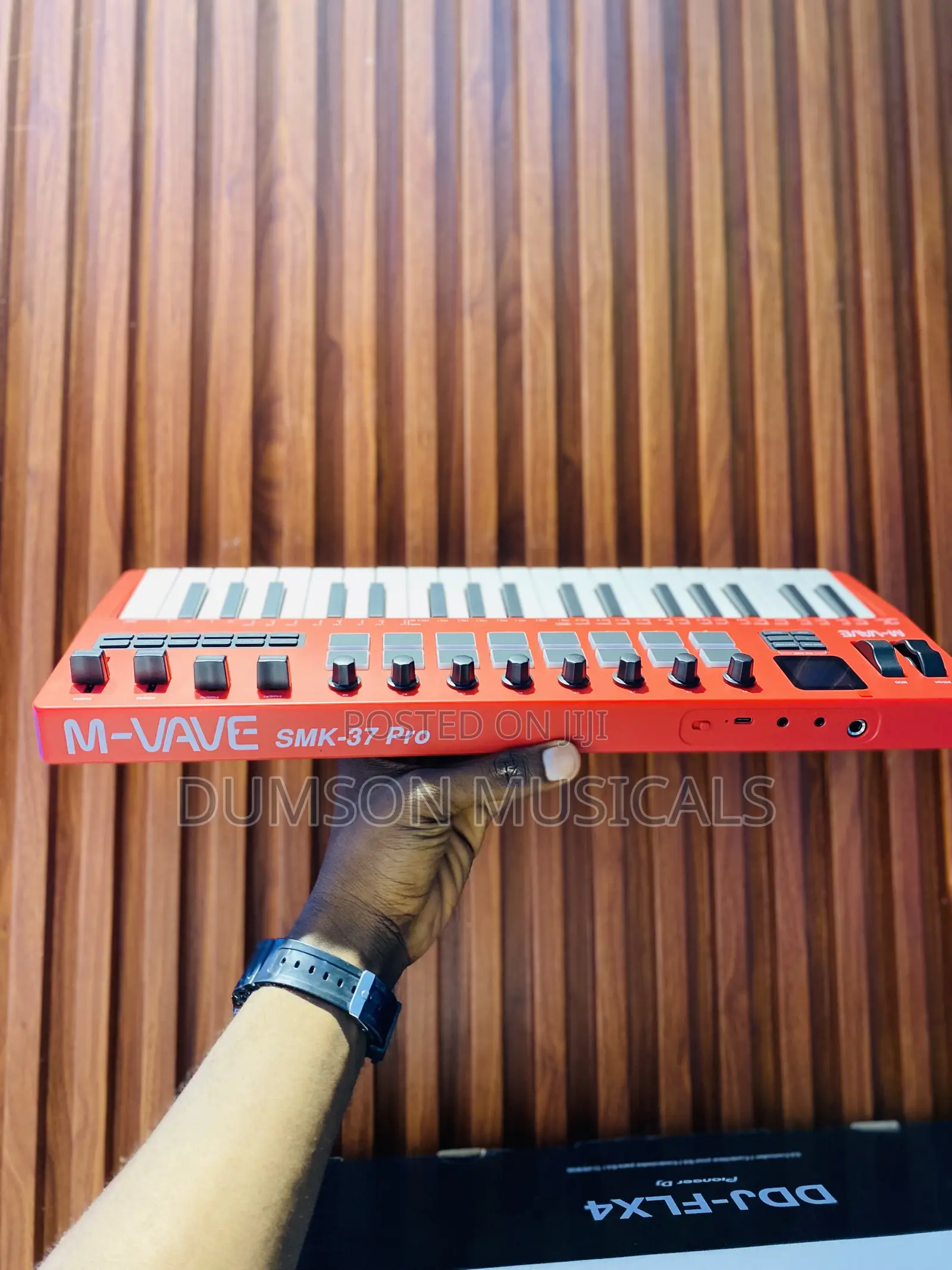 M-Vave SMK-37 Pro Professional Midi Keyboard (Sleek Red Edition)