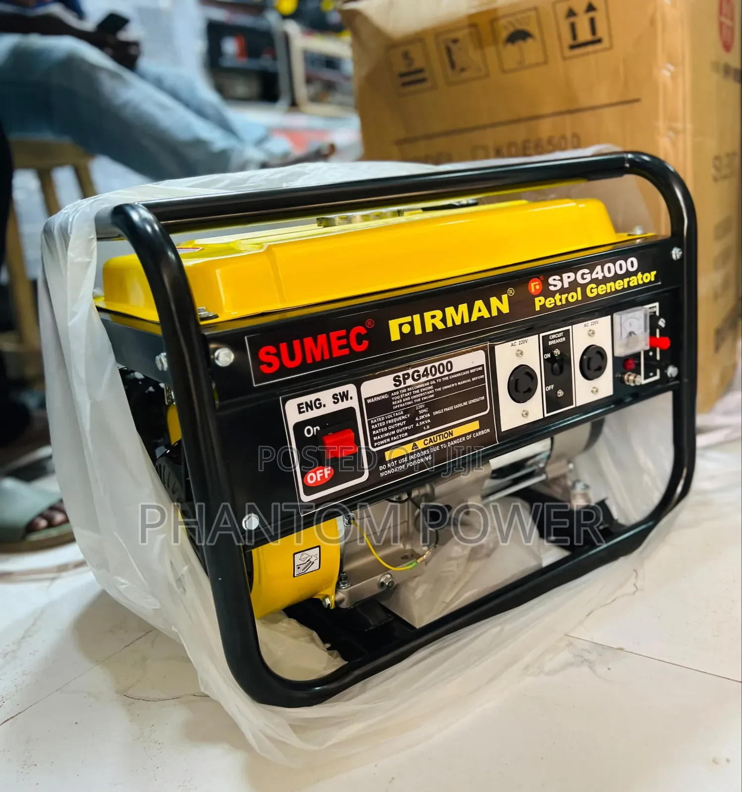 Original Firman SPG4000 4kva Petrol Generator {Low Fuel Consumption}