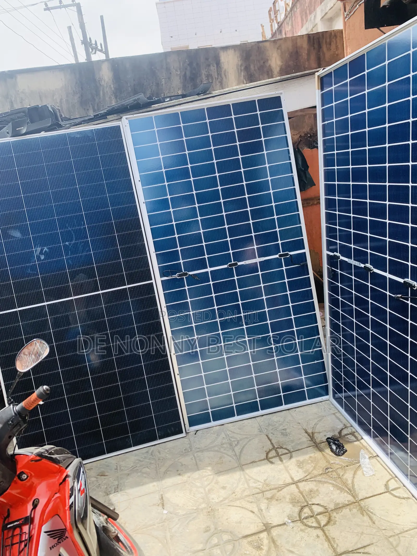 650watts Jinko Byfacial Solar Panel
