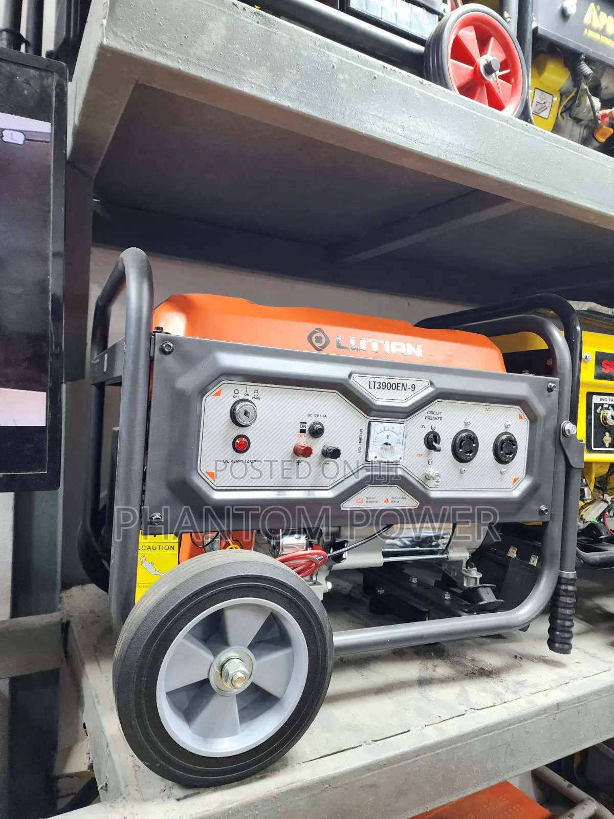 Lutian 4.5kva Petrol Generator [100% Copper Coil With 1 Year Warranty]