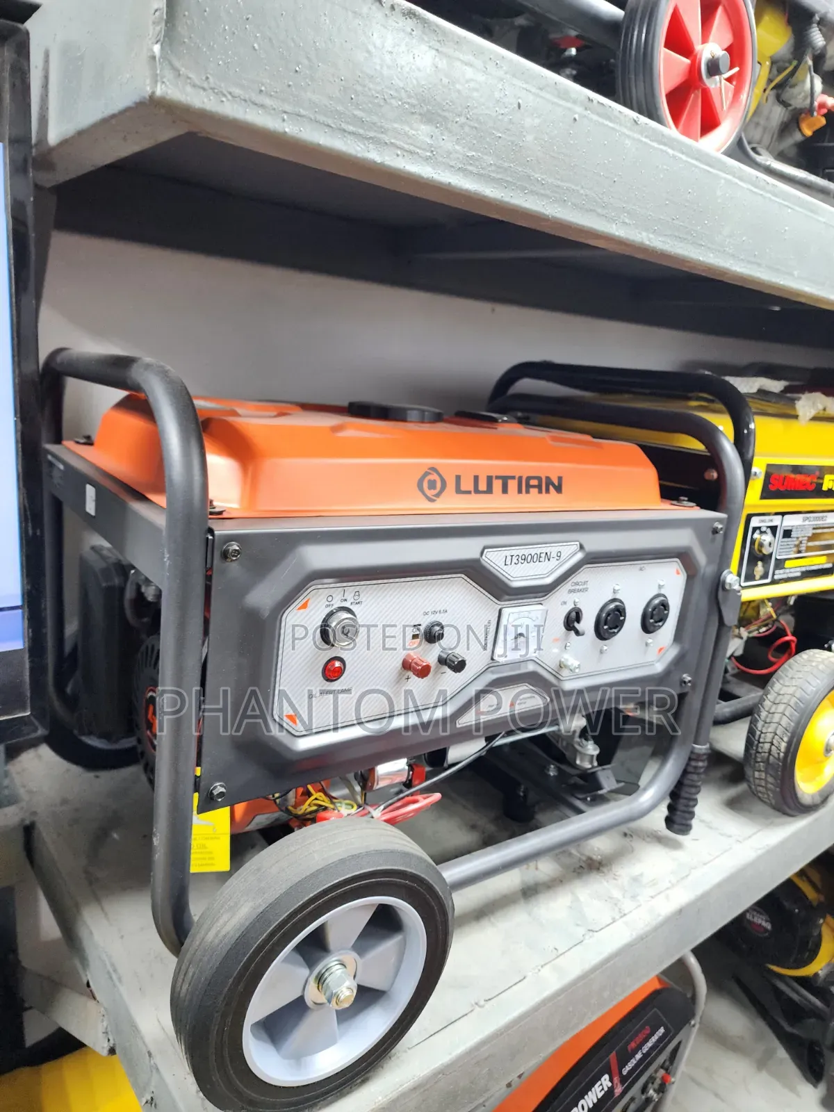 New Lutian 4.5kva Key Start Copper Petrol Generator [Made in Japan]