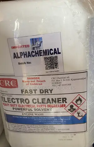 CRC Fast Dry Electro Cleaner.