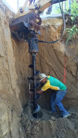 Auger Drilling for Building Substructures