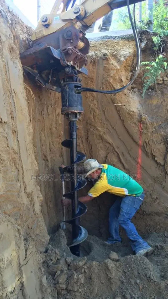 Auger Drilling for Building Substructures