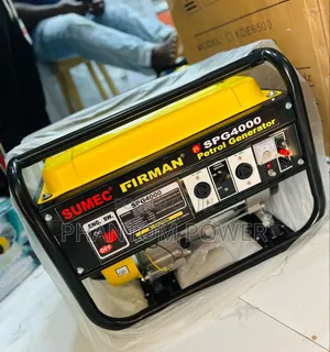 High Quality Sumec Firman SPG4000 4.5kva 100% Copper Petrol Generator
