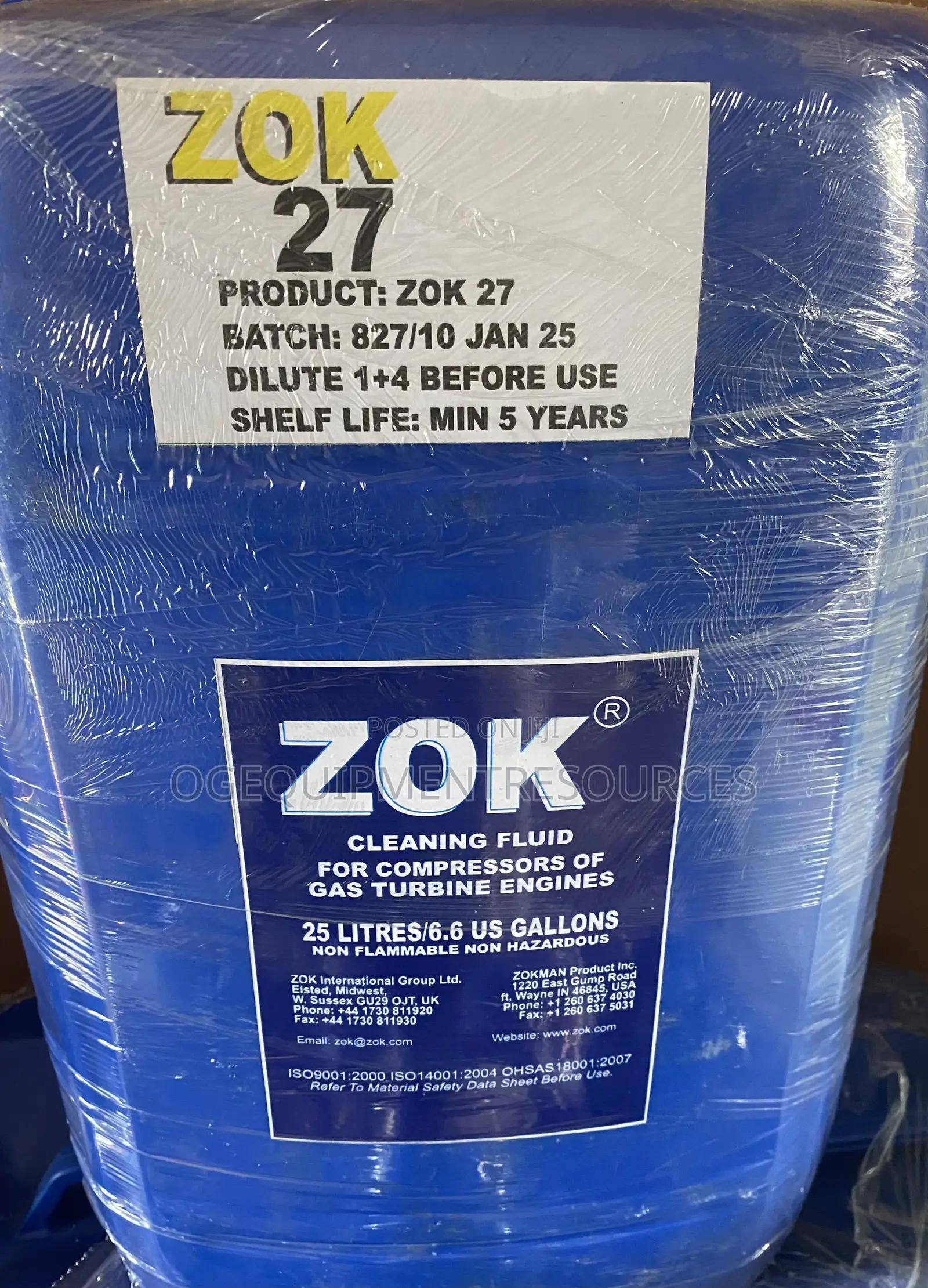 ZOK 27 Cleaning Engine Compressors