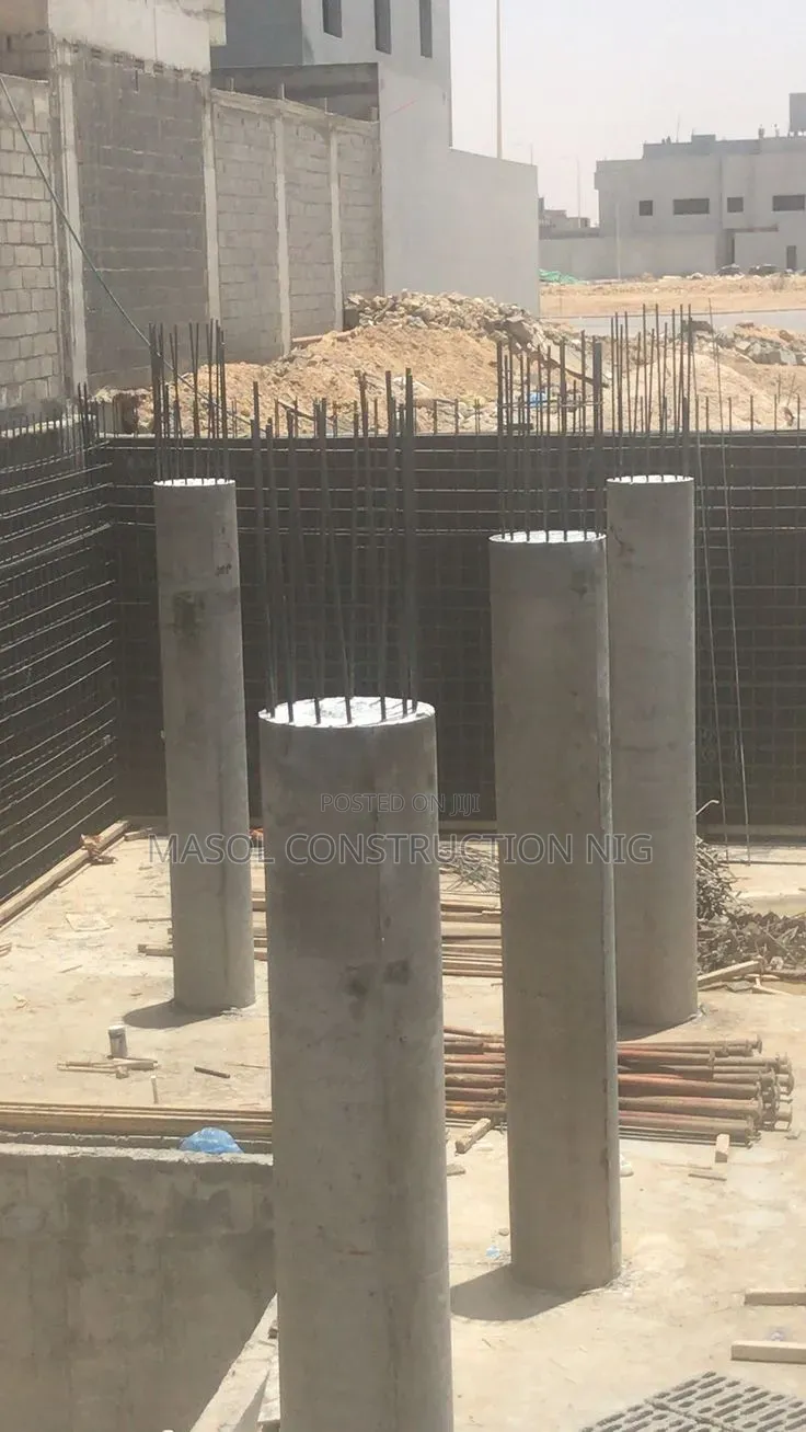 Deep Foundation Concrete Pile Works
