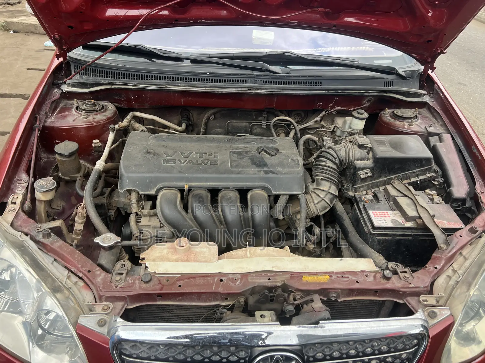 Toyota Corolla LE 2005 Red